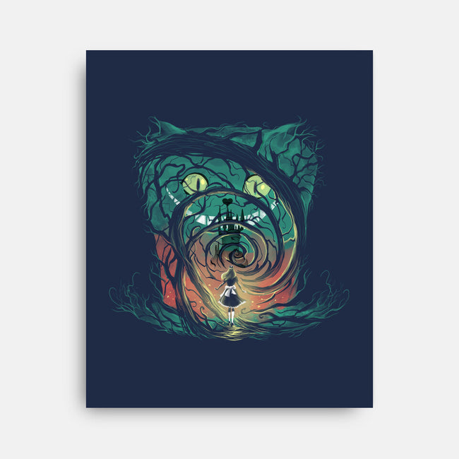The Cat And The Hat-None-Stretched-Canvas-zascanauta
