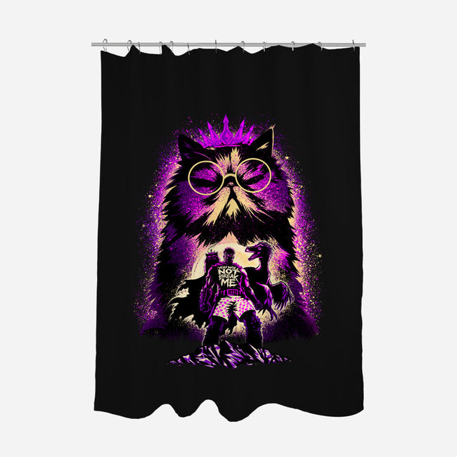 The Queen's Champion-None-Polyester-Shower Curtain-hypertwenty
