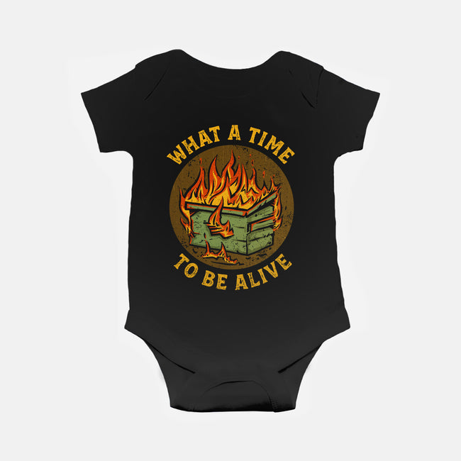 What A Time-Baby-Basic-Onesie-kg07