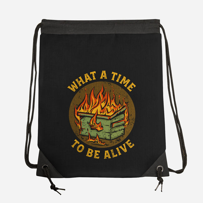 What A Time-None-Drawstring-Bag-kg07