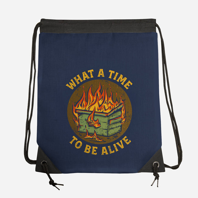 What A Time-None-Drawstring-Bag-kg07