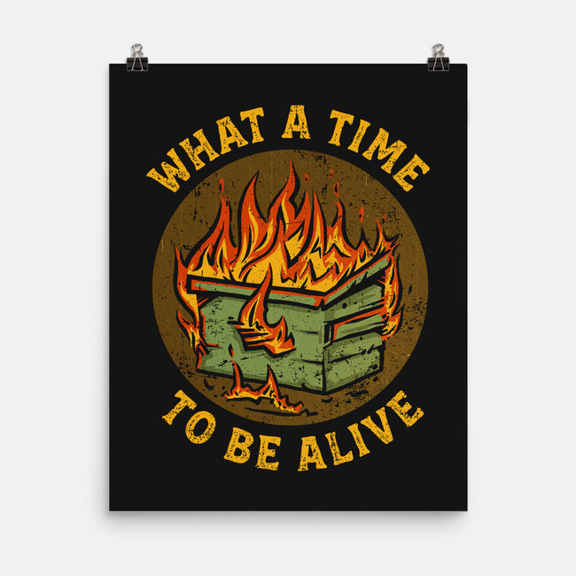 What A Time-None-Matte-Poster-kg07