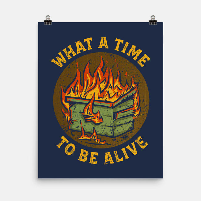 What A Time-None-Matte-Poster-kg07