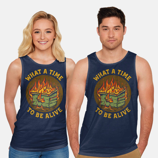 What A Time-Unisex-Basic-Tank-kg07