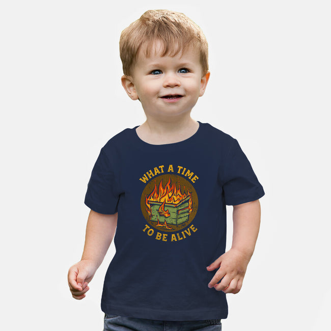 What A Time-Baby-Basic-Tee-kg07