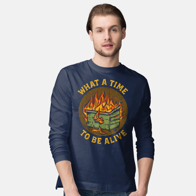What A Time-Mens-Long Sleeved-Tee-kg07