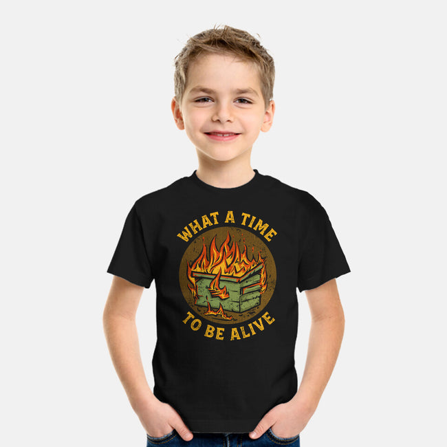 What A Time-Youth-Basic-Tee-kg07