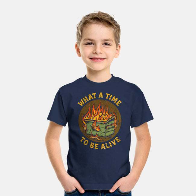 What A Time-Youth-Basic-Tee-kg07