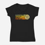 Trained In The Fine Arts-Womens-V-Neck-Tee-kg07