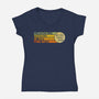 Trained In The Fine Arts-Womens-V-Neck-Tee-kg07