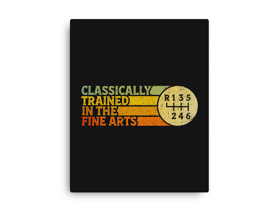 Trained In The Fine Arts