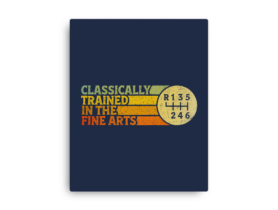Trained In The Fine Arts
