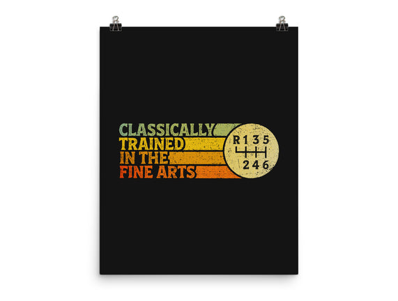 Trained In The Fine Arts