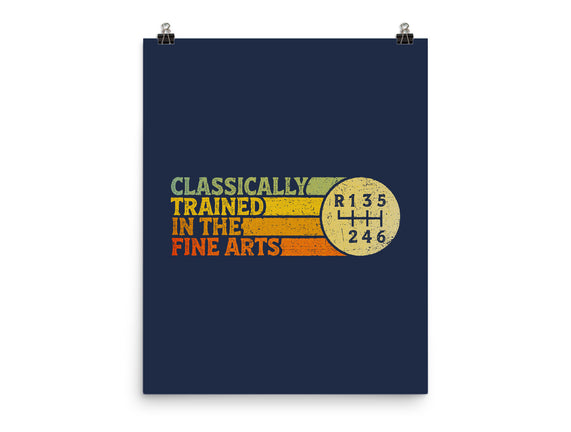 Trained In The Fine Arts
