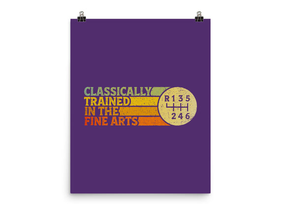 Trained In The Fine Arts