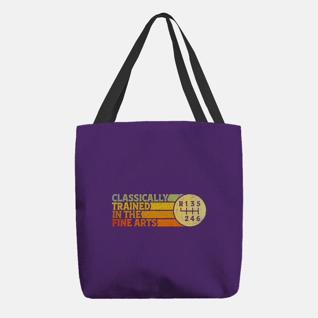 Trained In The Fine Arts-None-Basic Tote-Bag-kg07