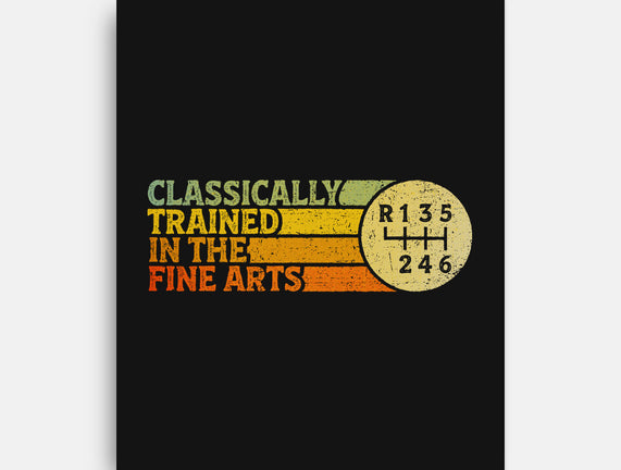 Trained In The Fine Arts
