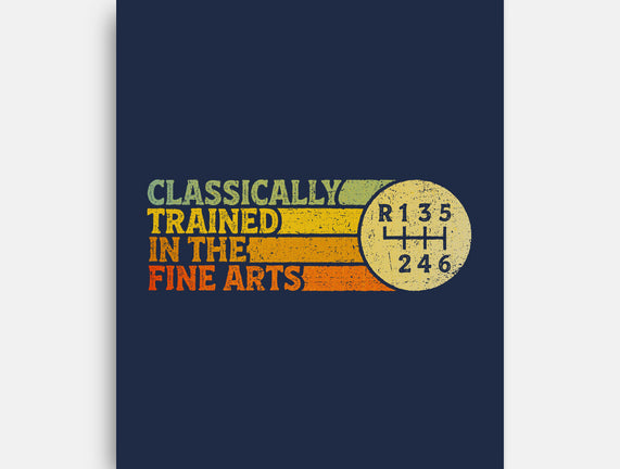 Trained In The Fine Arts