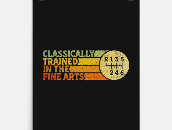 Trained In The Fine Arts