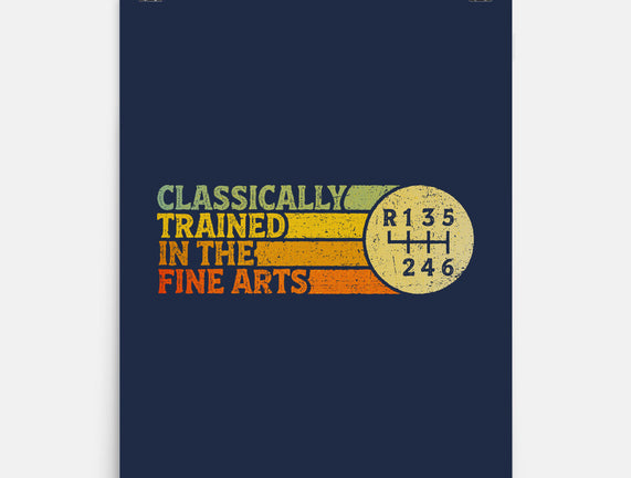 Trained In The Fine Arts