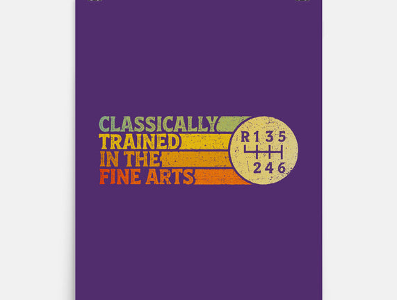 Trained In The Fine Arts