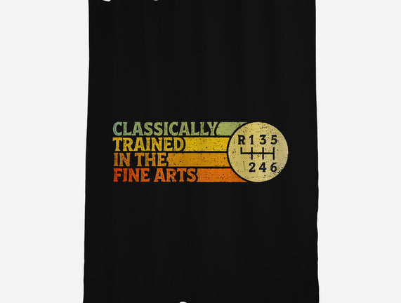 Trained In The Fine Arts