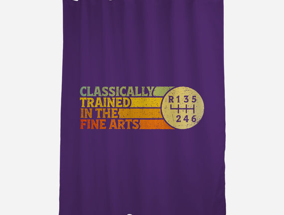 Trained In The Fine Arts