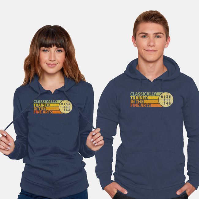 Trained In The Fine Arts-Unisex-Pullover-Sweatshirt-kg07