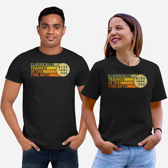 Trained In The Fine Arts-Unisex-Basic-Tee-kg07
