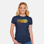 Trained In The Fine Arts-Womens-Fitted-Tee-kg07