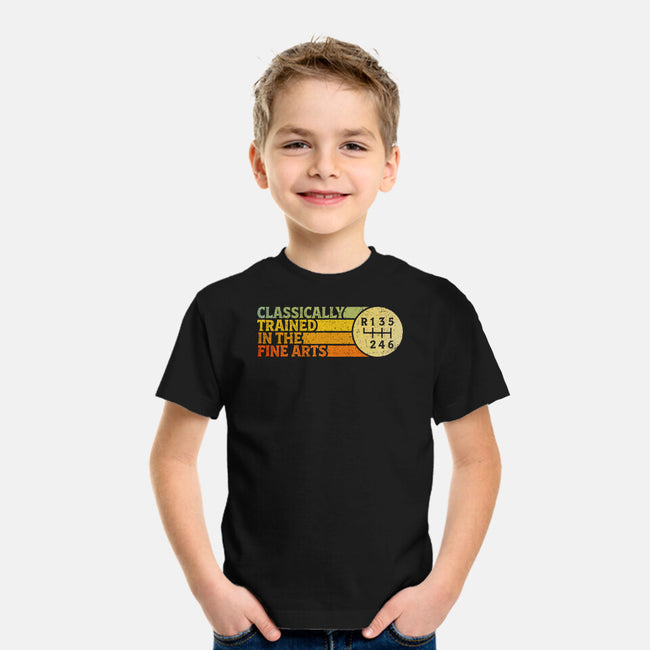 Trained In The Fine Arts-Youth-Basic-Tee-kg07