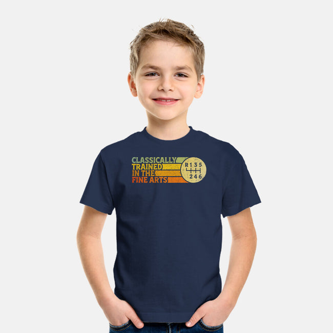 Trained In The Fine Arts-Youth-Basic-Tee-kg07