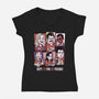 Department Of Fun-Womens-V-Neck-Tee-P1yu5h