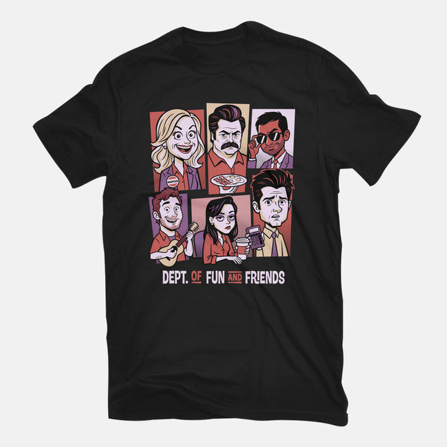 Department Of Fun-Mens-Premium-Tee-P1yu5h