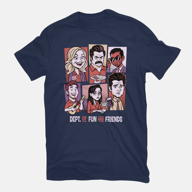 Department Of Fun-Mens-Premium-Tee-P1yu5h