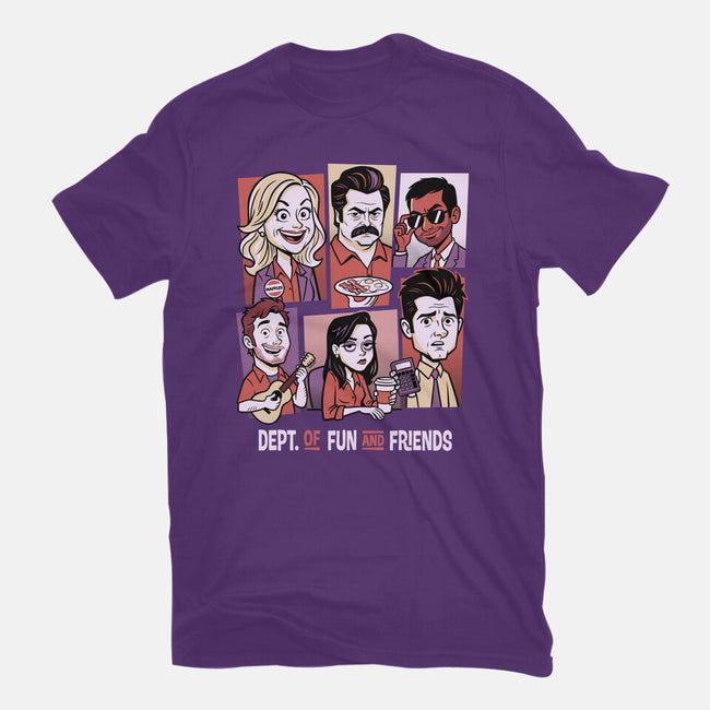 Department Of Fun-Mens-Premium-Tee-P1yu5h