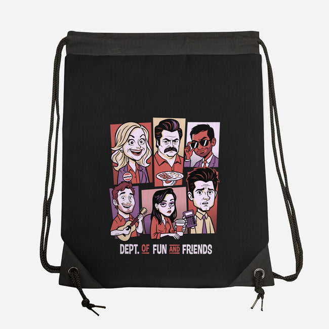 Department Of Fun-None-Drawstring-Bag-P1yu5h