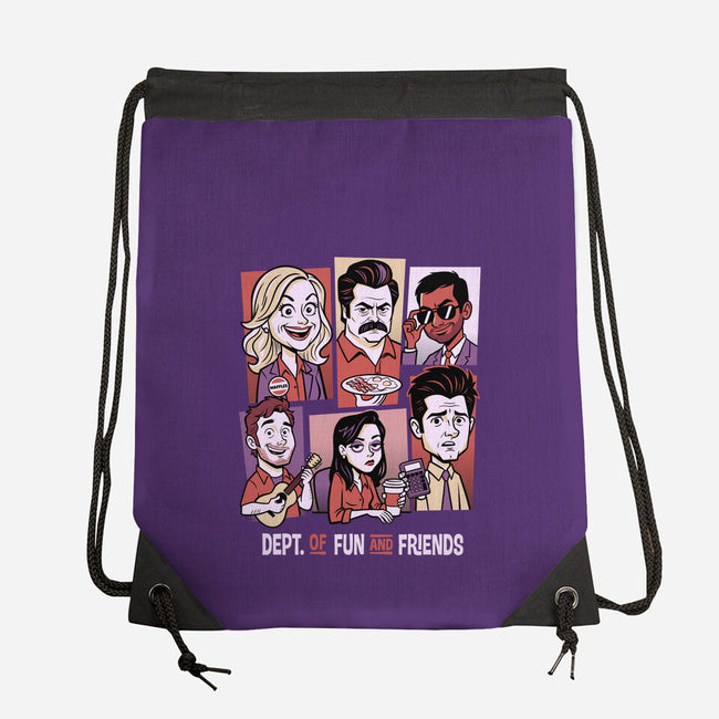Department Of Fun-None-Drawstring-Bag-P1yu5h