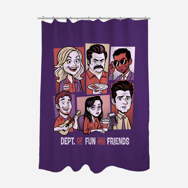 Department Of Fun-None-Polyester-Shower Curtain-P1yu5h