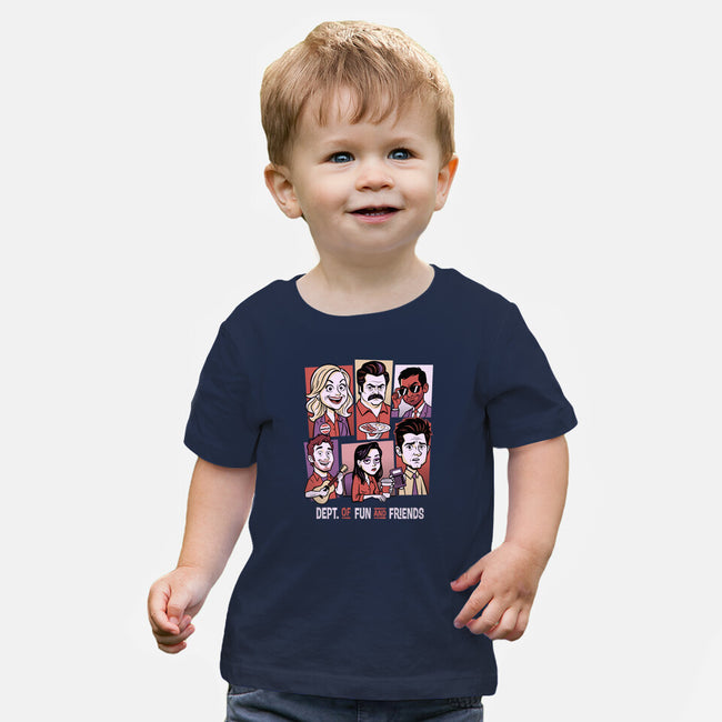 Department Of Fun-Baby-Basic-Tee-P1yu5h