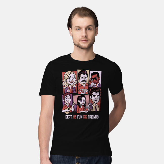 Department Of Fun-Mens-Premium-Tee-P1yu5h