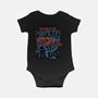 The Howl Of The Wookman-Baby-Basic-Onesie-glitchygorilla