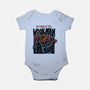 The Howl Of The Wookman-Baby-Basic-Onesie-glitchygorilla
