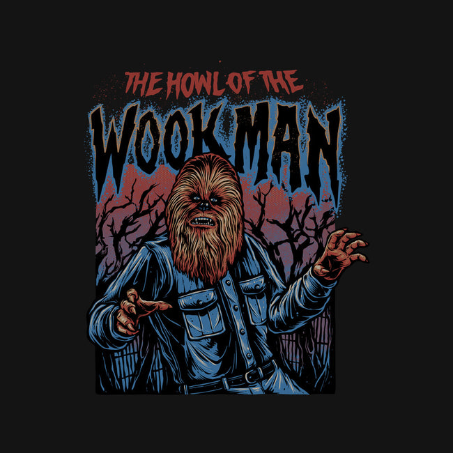 The Howl Of The Wookman-Mens-Basic-Tee-glitchygorilla