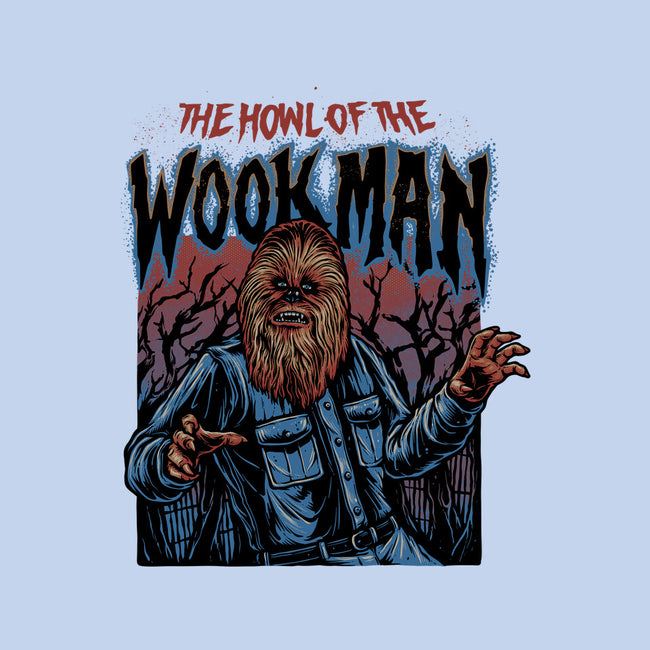 The Howl Of The Wookman-Mens-Basic-Tee-glitchygorilla