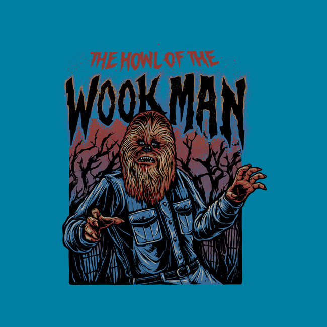The Howl Of The Wookman-None-Stretched-Canvas-glitchygorilla