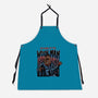 The Howl Of The Wookman-Unisex-Kitchen-Apron-glitchygorilla