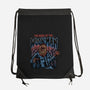 The Howl Of The Wookman-None-Drawstring-Bag-glitchygorilla