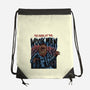 The Howl Of The Wookman-None-Drawstring-Bag-glitchygorilla
