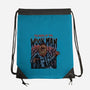 The Howl Of The Wookman-None-Drawstring-Bag-glitchygorilla